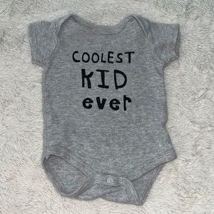 (3 for $10) chick pea coolest kid ever bodysuit